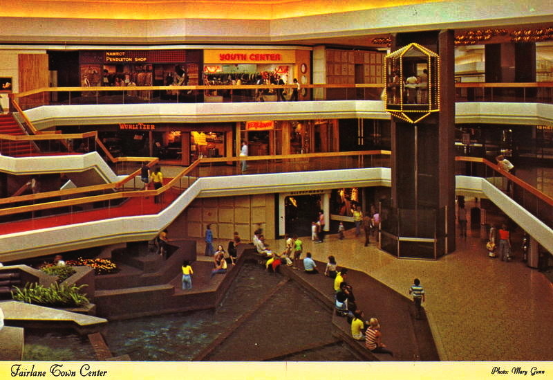 Fairlane Town Center - Vintage Postcard (newer photo)